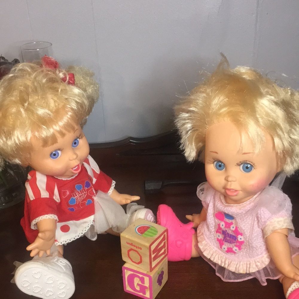 1990 Vintage Baby Face Dolls